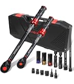 Amazon | トルクレンチ セットプレセット型 3点組 1/2 28-210N.m 1/4 2